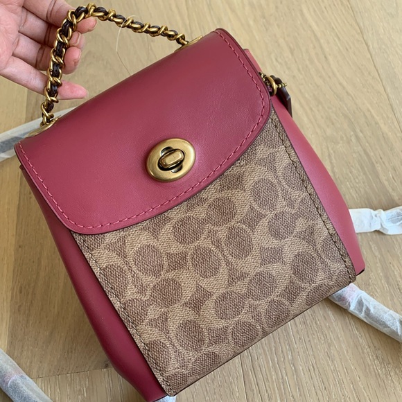 Coach Parker Convertible Backpack 16 In Signature Canvas Brand New With Tag - Picture 3 of 10